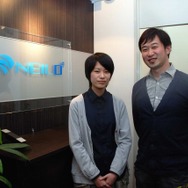ネイロ平井武史氏(右)、今田智子さん(左)