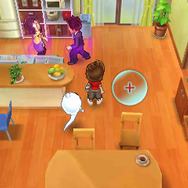 一見何もない場所も、妖怪ウォッチの機能「妖怪レンズ」を使えば・・・