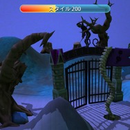 門まで行く手を阻みます