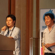 SCEジャパン・アジア の永野英太郎氏(左)と、ラットループアジアのTan Sian Yue氏(右)