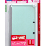 ゲームテック、ニンテンドー3DS LL用セミハードポーチとカバー3種の新色を発売