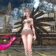 『ラストカオス』ギルドバトル「新攻城戦」テスト、サンバな新衣装