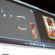 セル画のように重ね合わせでカードを表現