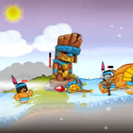 3DS新作『SWORDS ＆ SOLDIERS 3D』配信決定 ― コミカルなキャラの本格的リアルタイムストラテジー