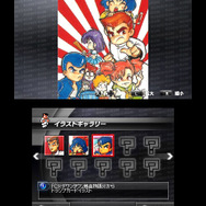 ギャラリーでは懐かしのイラストなどを堪能