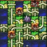 キャラクター周りのマスを1マス空けて、道を繋げていくと距離を稼ぎやすいです。