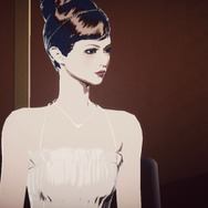 次回予告！　すらっとした美しい女性の姿。彼女の依頼で月の裏側に向かうことになるらしいが、一体そこに何が待ち受けているのか