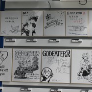 『GOD EATER 2』最速体験＆合同開発サミットを彩ったフィギュアやパネルなどをフォトレポート