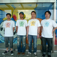 レッド、グリーン、ブルー、ピカチュウの4色揃ってパチリ