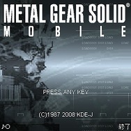 METAL GEAR SOLID MOBILE