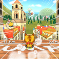 『LINE Neko Jump』プレイ画面