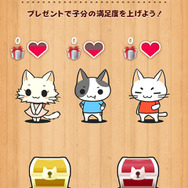 『LINE Neko Jump』プレイ画面