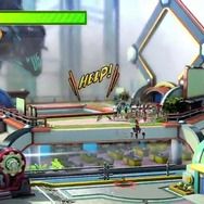 たくさんのヒーローが敵に立ち向かう