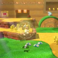 ネコマリオに変身した瞬間