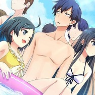 超大混雑の流れるプール。そんな人混みで不愉快な思いをするためにわざわざ出かけなければならないのか？微妙な表情で流されてる八幡、雪乃