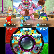下画面も使ったスピーディーなバトル