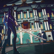 謎の声に導かれるままに宮殿の内部を進んでいくと、突然庭に・・・。 そこには、多数のワイヤーズが待ちうける。