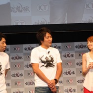 南明奈、パンクブーブー佐藤、ニブンノゴ！森本が対決、『討鬼伝』完成発表イベントフォトレポ