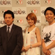 南明奈、パンクブーブー佐藤、ニブンノゴ！森本が対決、『討鬼伝』完成発表イベントフォトレポ