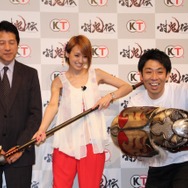 南明奈、パンクブーブー佐藤、ニブンノゴ！森本が対決、『討鬼伝』完成発表イベントフォトレポ