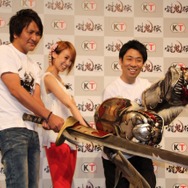 南明奈、パンクブーブー佐藤、ニブンノゴ！森本が対決、『討鬼伝』完成発表イベントフォトレポ