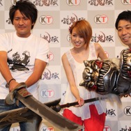 南明奈、パンクブーブー佐藤、ニブンノゴ！森本が対決、『討鬼伝』完成発表イベントフォトレポ