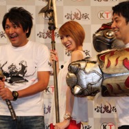 南明奈、パンクブーブー佐藤、ニブンノゴ！森本が対決、『討鬼伝』完成発表イベントフォトレポ