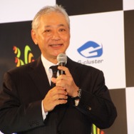 PR大使の西山 茉希さん、つるの 剛士さんが登場！クラウドゲーム機「G-cluster」発売記念イベント