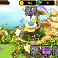 卵は孵卵器にセット。孵化したら、卵がピキピキ割れたアイコンが表示されます。