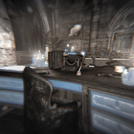 “ギャレット”の特殊能力のひとつ「フォーカス」。比類なき盗賊の視点でマップを直感的に観察する。影から影へとすばやく移動したり、弓の命中精度を上げたりできる。