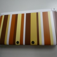 イーブイをイメージしたカラーの茶色のストライプデザインを採用