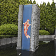 立身出世の縁起物、鯉の滝登り