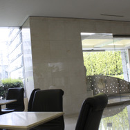 ロビーからもみえる太陽