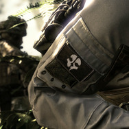 ドクロをモチーフにした「ゴースト」部隊の部隊章