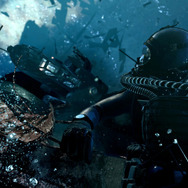 水中ミッション。墜落したヘリコプターが迫り来る！