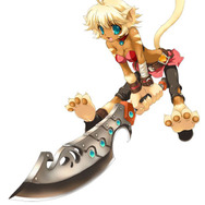 褐色の肌に、ケモノ耳 『ルナティア』新種族「マツカ」お披露目