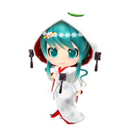 スペシャルコスチューム「雪ミク いちご白無垢Ver.」(costume designed by 虹汰)