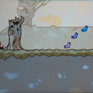 十字キー下「バッファロー」で一部の障害物を破壊。普通に突っ込んだら死亡。