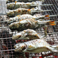 「ハンター釣り大会」焼いた魚イメージ