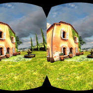 別荘の外を散策