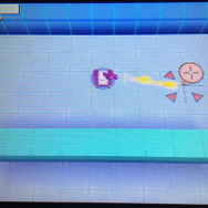 スライドパット（十字ボタン）で自機の戦車を移動