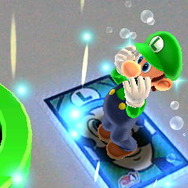 「？」のカードを写すとキノピオが登場！