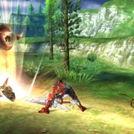 前方に向かい打ち上げ属性の強力な一撃を放つ