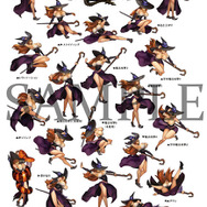 キャラクターのアクションポーズ集