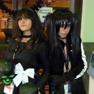 ブラック★ロックシューターのコスプレイヤー