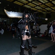 ブラック★ロックシューターのコスプレイヤー