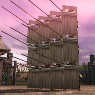 槍と盾を構えた兵士たちがまるで壁に。敵兵士の新要素かもしれない