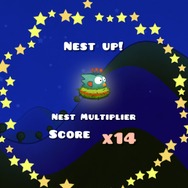 基準を満たすと巣がグレードUP