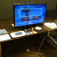 イベント会場の試遊