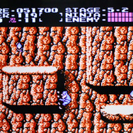 5-2。個人的には最大の難所。壁の絶妙な場所につかまらないと進めない